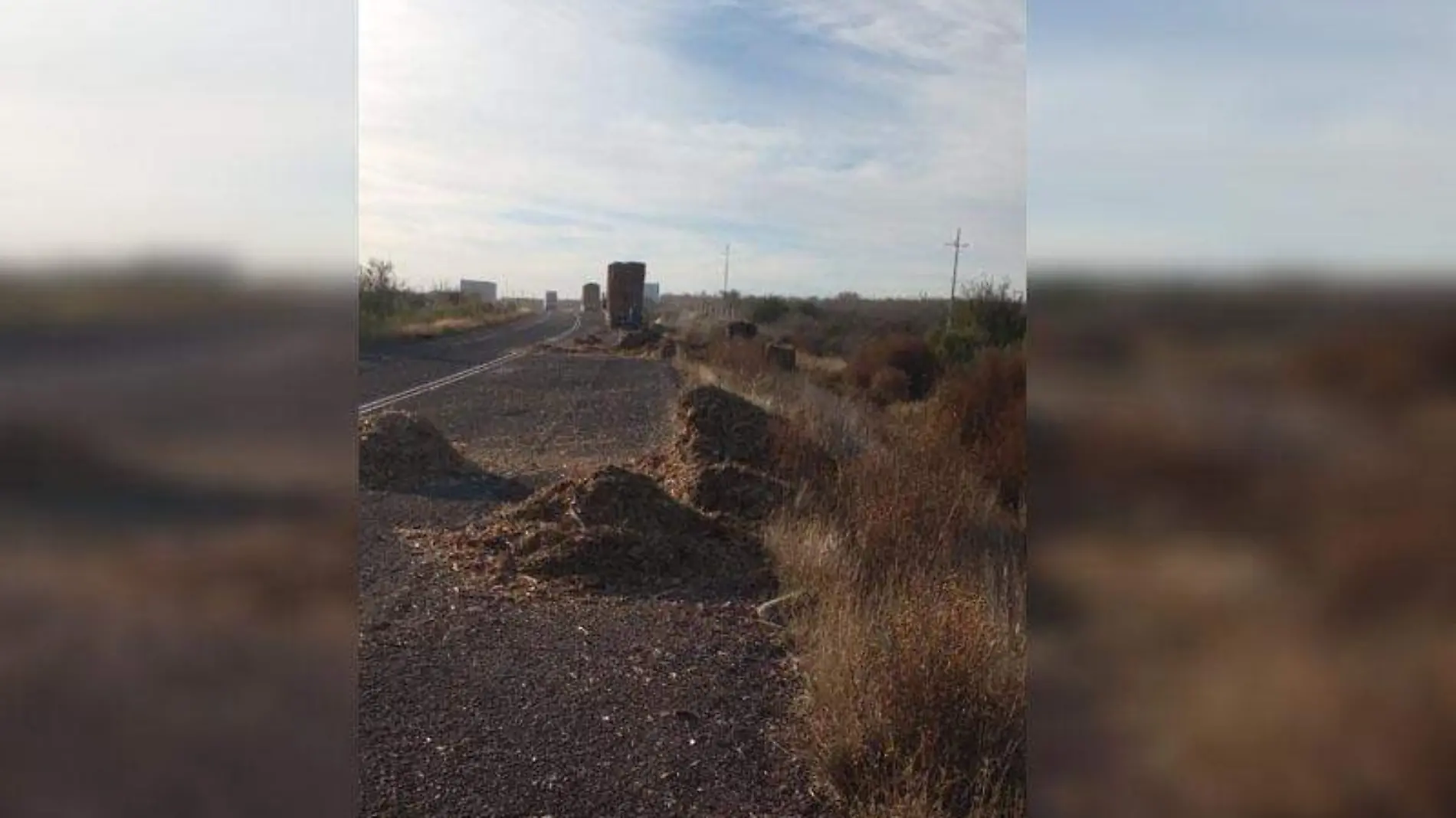 incendio camion de pastura